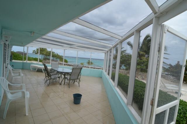 Back lanai