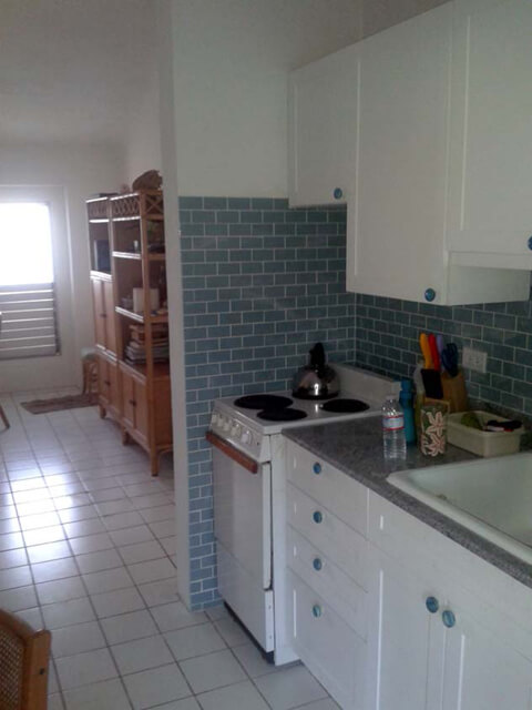Coming into SeaRendipity through the kitchen