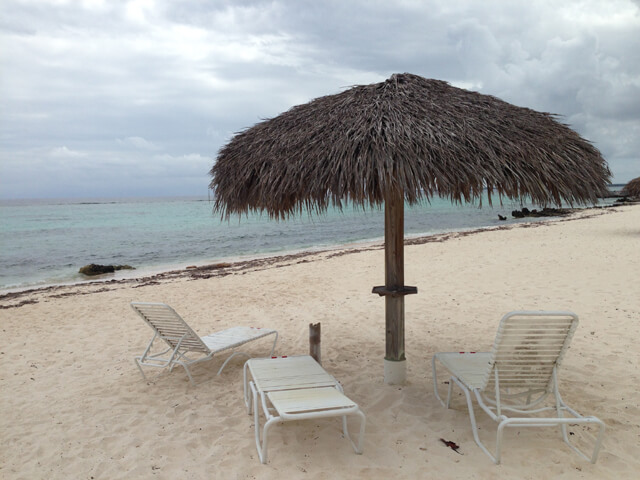 Palapa on beach