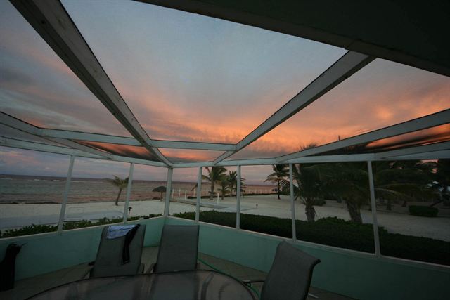 Sunrise on the back lanai